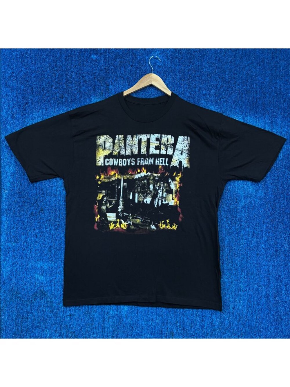 Pantera Cowboys From Hell Album Poster Groove Metal Tee XL